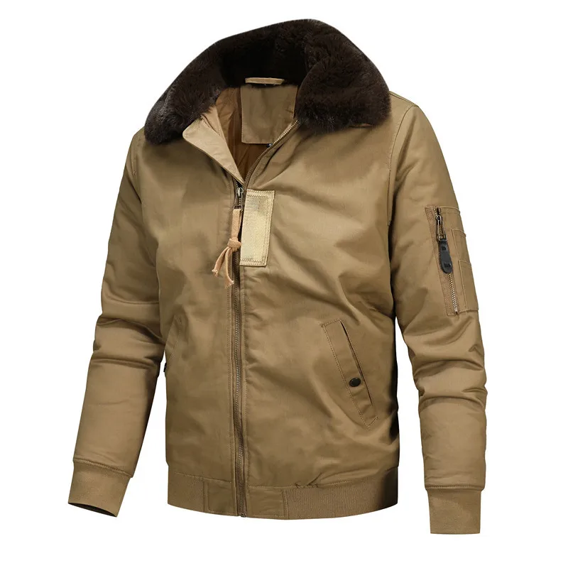 New Winter Men Bomber Jackets  - đánh giá và giá Quality Winter Clothing Bomber Jacket