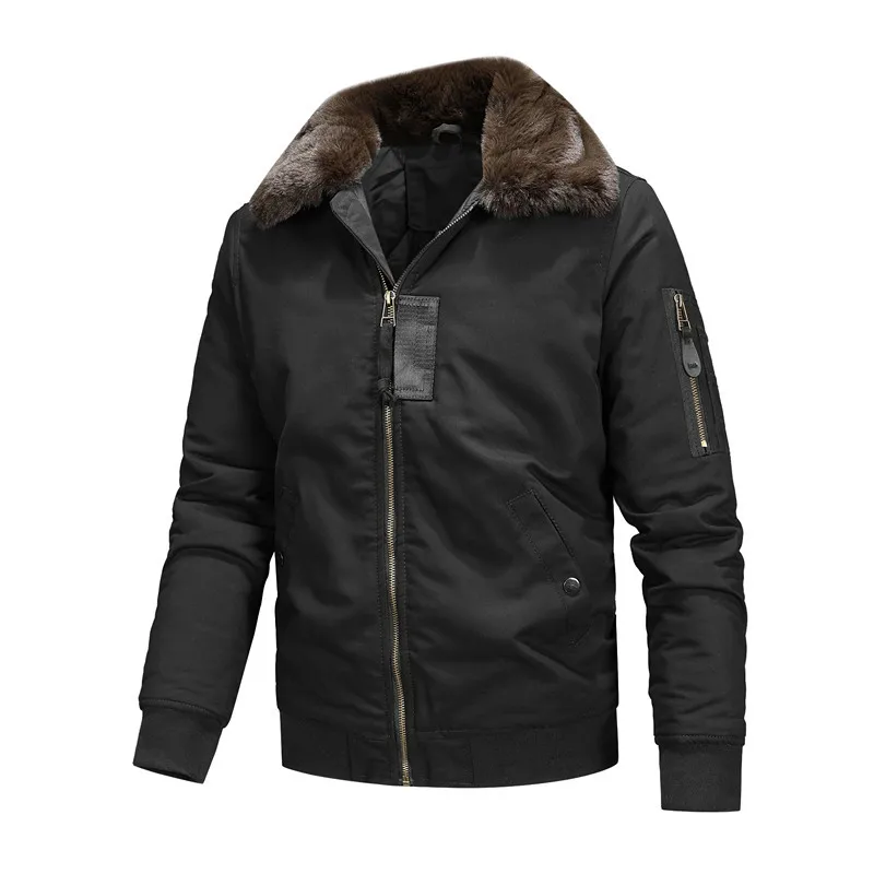 New Winter Men Bomber Jackets  - đánh giá và giá Quality Winter Clothing Bomber Jacket