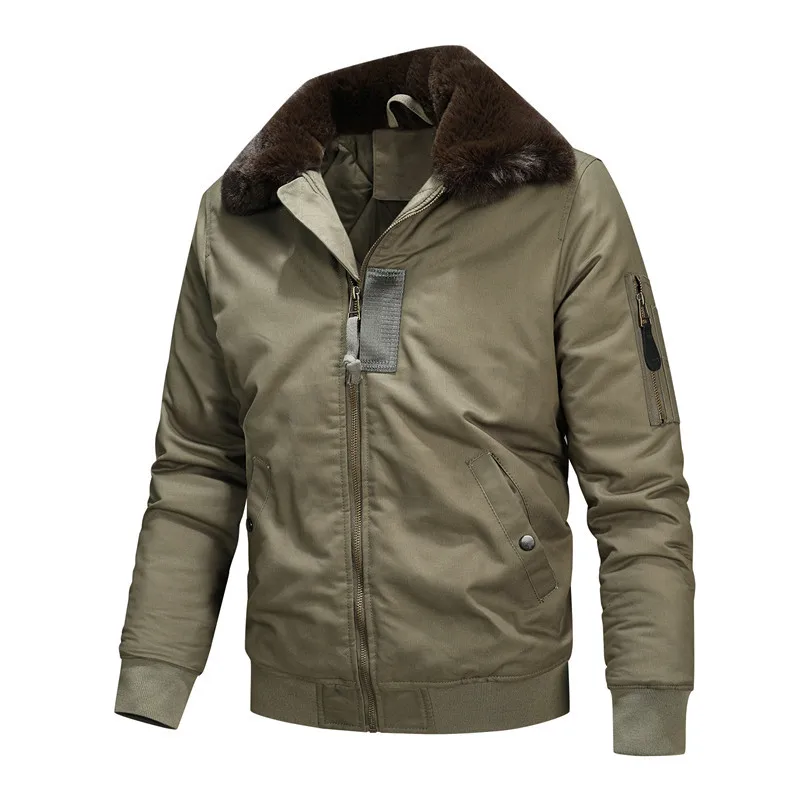 New Winter Men Bomber Jackets  - đánh giá và giá Quality Winter Clothing Bomber Jacket